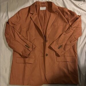 Oversized Rust Blazer